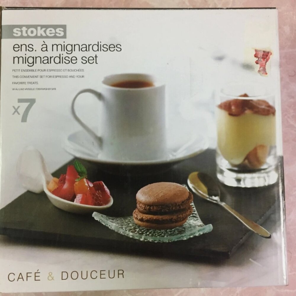 NEW 7 Piece Espresso Set by Stokes